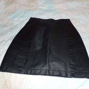 Wilsons Soft Leather Skirt
